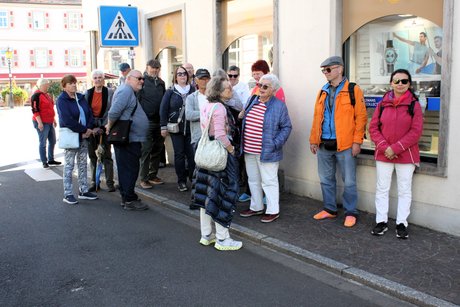 Teilnehmer beim Aufenthalt in Bad Mergentheim
