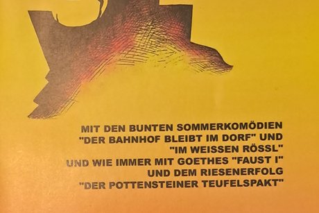 Flyer Faust-Festspiele Pottenstein Flyer Faust-Festspiele Pottenstein