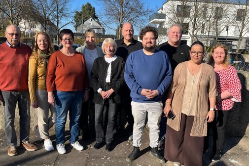 Auf dem Bild ist die neu gew&auml;hlte Vorstandschaft des Ortsverbandes Weiden S&uuml;d mit der Kreisvorsitzenden und der Kreisgesch&auml;ftsf&uuml;hrerin des VdK Weiden zu sehen