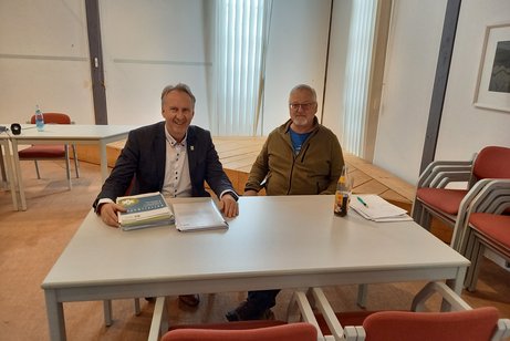 Foto (Friederike Wildfeuer): Helmut Plenk und Franz Peichel Foto (Friederike Wildfeuer): Helmut Plenk und Franz Peichel