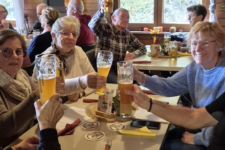 In der Rögener Hütte Privat