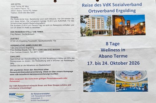 Reise in die Wellness Albano Terme