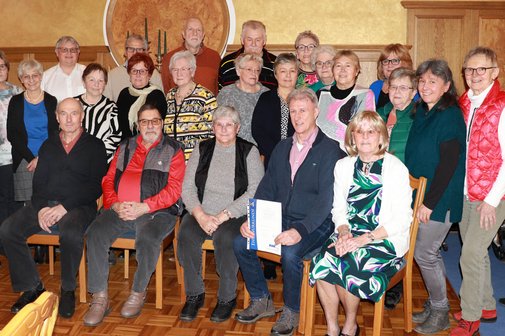 Auf dem Foto sind die Mitglieder zu sehen, die 2025 f&uuml;r 20, 25, 30 und auch 40j&auml;hrige Treue zum VdK Ortsverband Lichtenfels geehrt wurden.