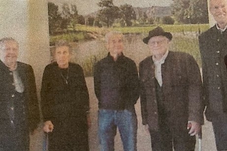 Ehrung für VdK-Mitglieder Bei der letzten Jahreshauptversammlung am 17. März wurden für langjährige Mitgliedschaften