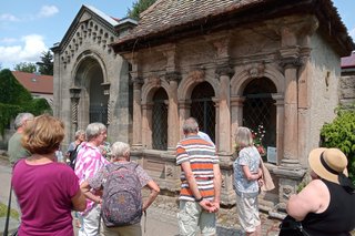 Gruften im Stadtfriedhof Ansbach