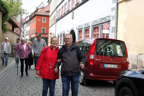 Einige Teilnehmer bei der Stadtf&uuml;hrung