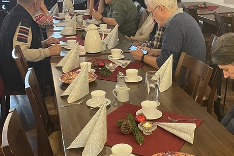 Einige Bilder von der sehr schönen Adventsfeier am 14.12.2024 beim Peterwirt