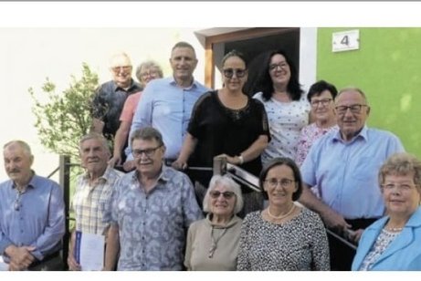 Ehrung langj&auml;hriger Mitglieder des OV ESB