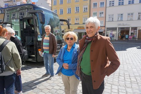 Teilnehmer der Landshutfahrt