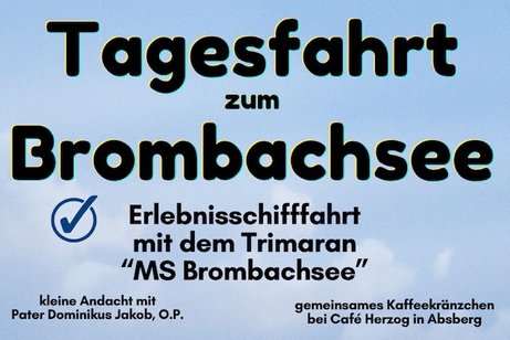 Schift Tagesfahrt zum Brombachsee