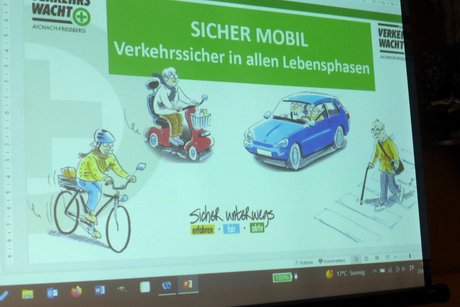 Vortrag der Verkehrswacht Aichach-Friedberg VAF