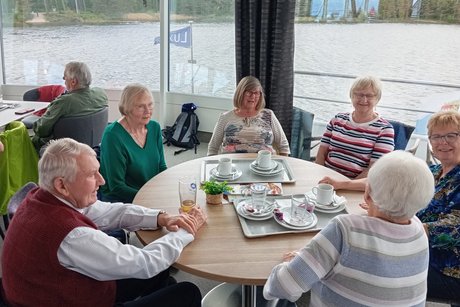 Schifffahrt auf dem Brombachsee