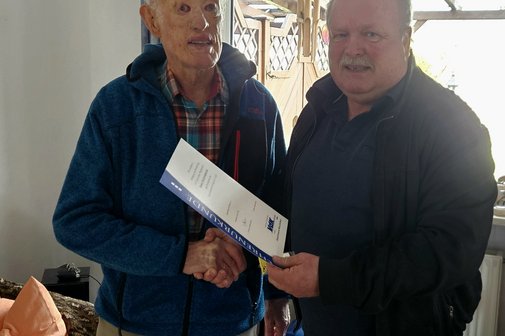 Ehrung für langjährige Mitgliedschaft Ehrung