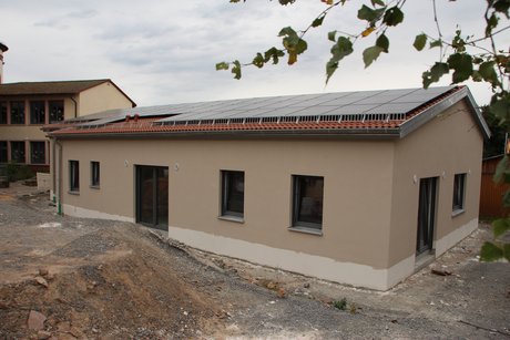 Bild zeigt fast fertiges Tagespflege