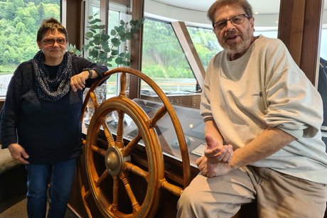 Annegret und Rudi &uuml;bernehmen das Ruder
