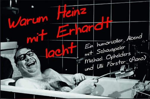 Heinz Erhard in der Badewanne