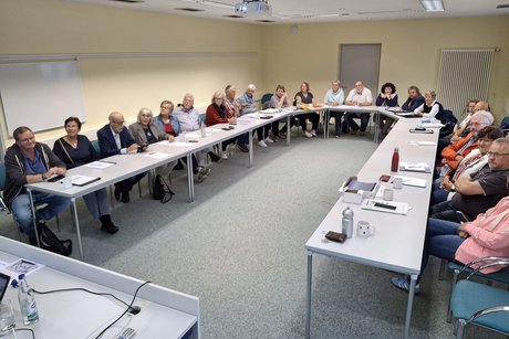 Schulungsraum mit Teilnehmern