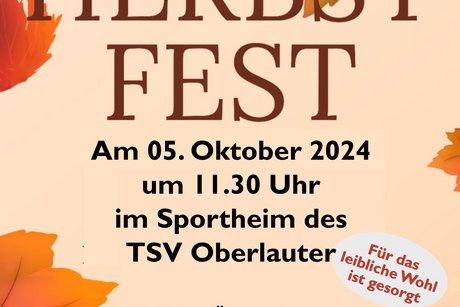 Herbstfest VdK OV Lautertal