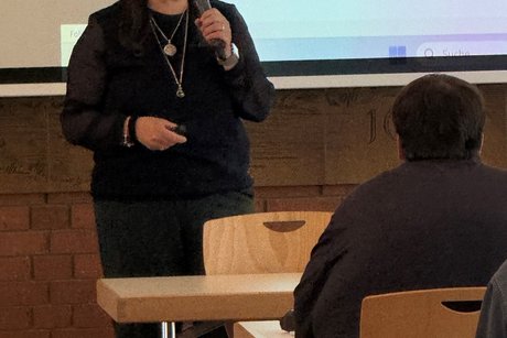 Vortrag von Michaela Heyne aus dem Landesverband
