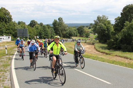 Bilder von der BR-Radltour 2025