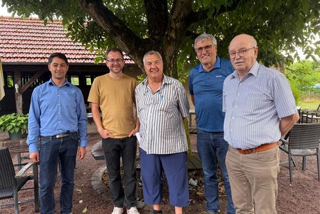Vorstandschaft in Elsenfeld