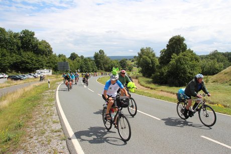 Bilder von der BR-Radltour 2025