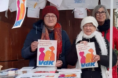 VdK-Frauen am „Orange Day“ VdK-Frauen am „Orange Day“
