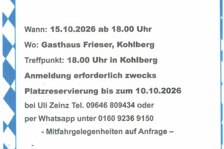 Einladung Schnitzelessen