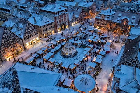Weihnachtsmarkt Schwabach Bild vom Weihnachtsmarkt in Schwabach