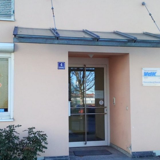 VdK Kreisgeschäftsstelle Ebersberg Bild des Einganges der Kreisgeschäftsstelle Ebersberg