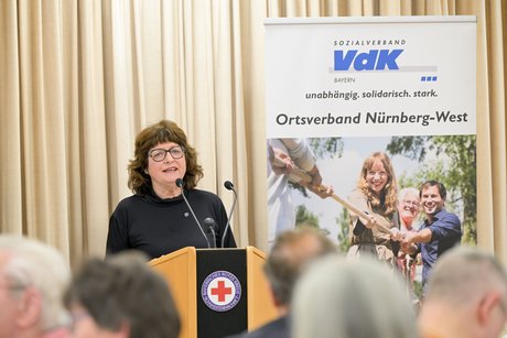 Gru&szlig;wort der Ortsverbandsvorsitzenden Christine Limbacher