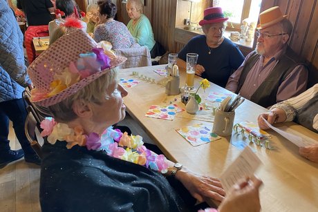 Traditionell treffen sich die VdK-ler einmal im Monat zum Kaffeekränzchen. Heute einmal ganz anders!