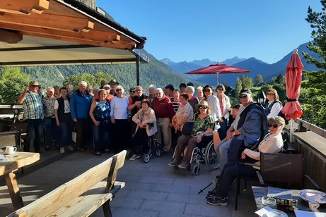 VdK Mitglieder auf der Gr&ouml;blalm