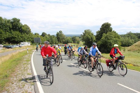 Bilder von der BR-Radltour 2025