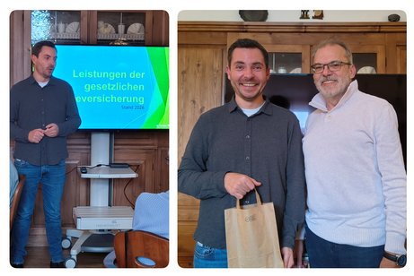 Tobias Rieder und Josef Koll