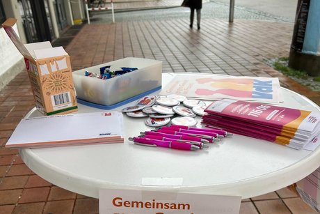 Gemeinsam gegen Gewalt an Frauen