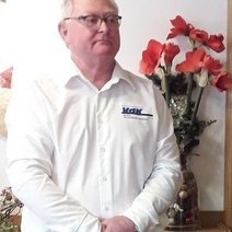 Portr&auml;t von Johann Kopfinger erster Vorstand