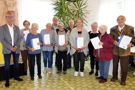 Danke f&uuml;r die Treue &uuml;ber 15, 25 und 30 Jahre