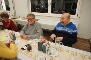 Teilnehmer bei der vorweihnachtlichen Adventsfeier am 24.11.2024