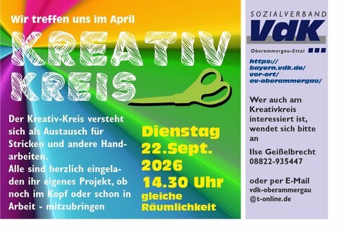 Kreativ-Kreis im September