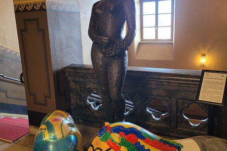 Kunst im Treppenhaus