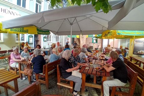 Gaststätte "Hünn´s" am Rathausplatz