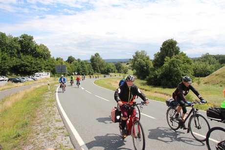 Bilder von der BR-Radltour 2025