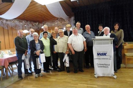OV Essenbach mit Ehrung langjähriger Mitglieder OV Essenbach mit Ehrung langjähriger Mitglieder
