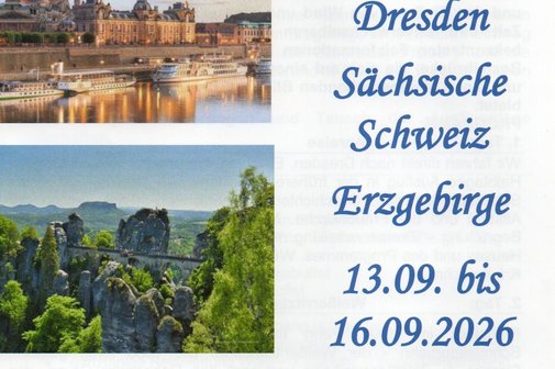 4 Tagesfahrt in die S&auml;chsische Schweiz