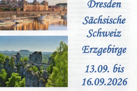 4 Tagesfahrt in die S&auml;chsische Schweiz
