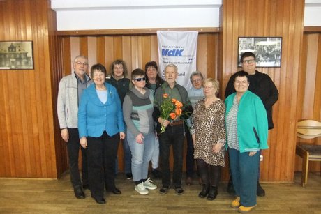 Mitglieder der neuen Vorstandschaft des VdK OV-Tröstau