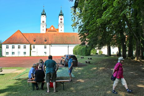 Boule-Spielplatz am Kloster Roggenburg