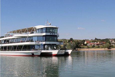 Schifffahrt auf dem Brombachsee