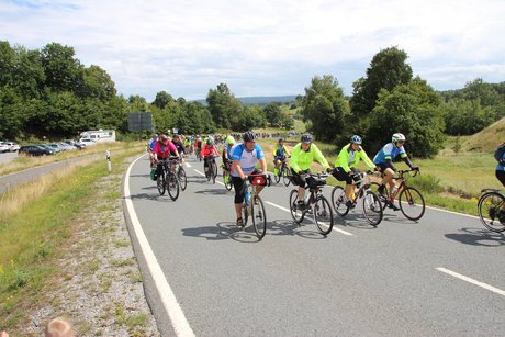Bilder von der BR-Radltour 2025
